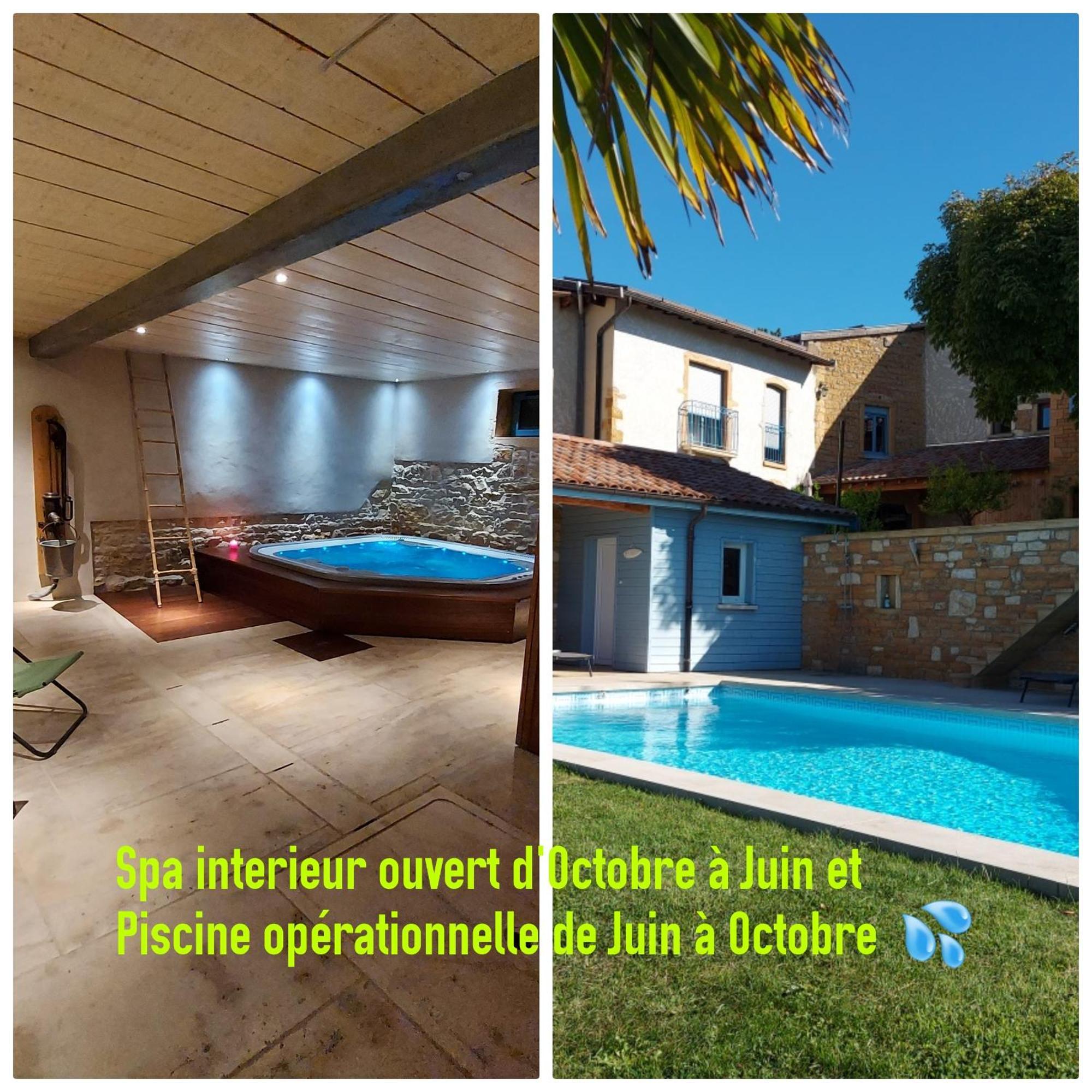Gite Stone & Spa Chasselay Zewnętrze zdjęcie