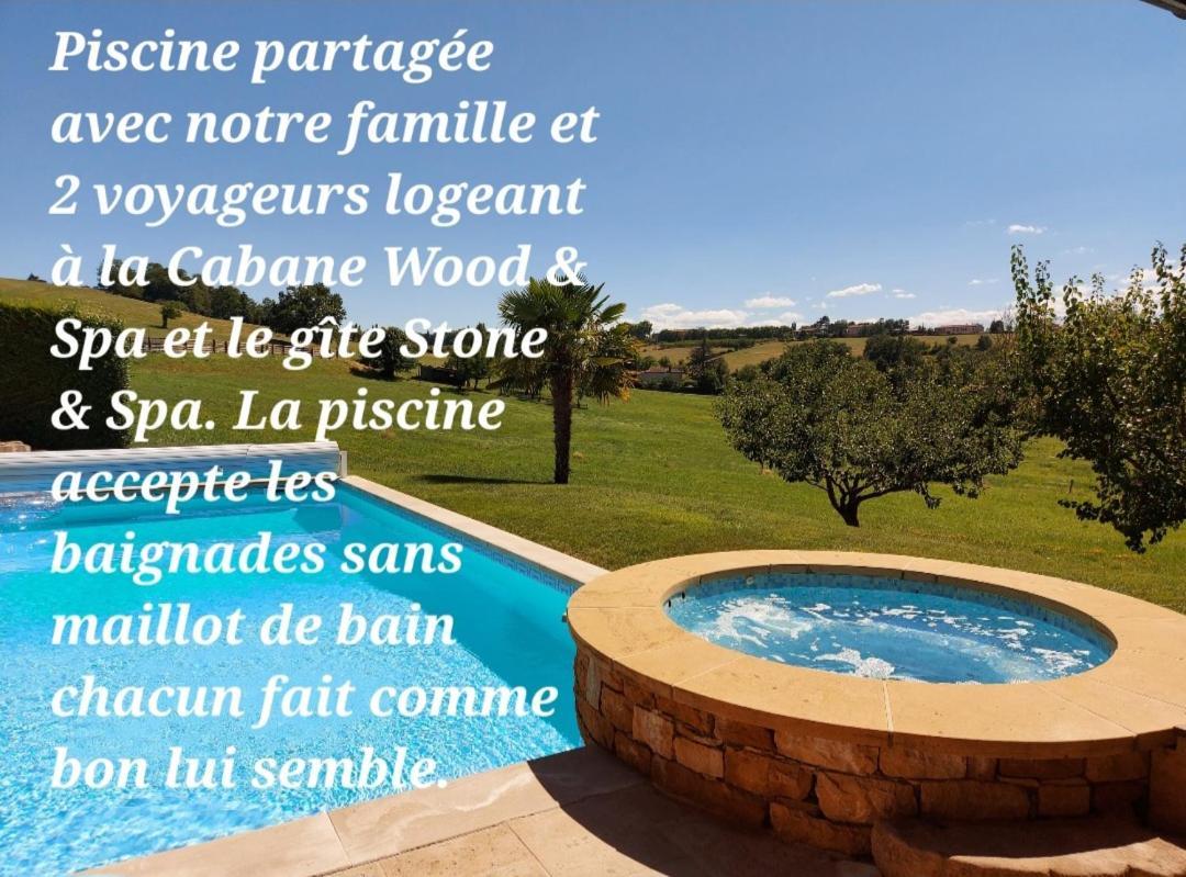 Gite Stone & Spa Chasselay Zewnętrze zdjęcie